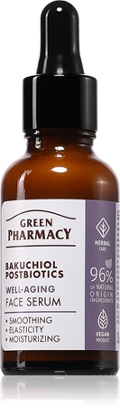Green Pharmacy Bakuchiol & Postbiotics Serum sérum antienvelhecimento da pele