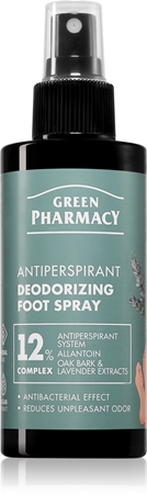 Green Pharmacy Foot Care Antiperspirant Deodorizing Foot Spray Antiperspirant for feet
