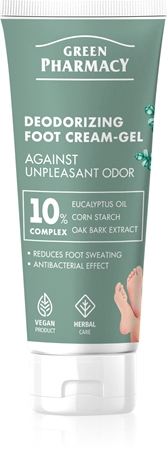 Green Pharmacy Foot Care Deodorizing Foot Cream-Gel Against Unpleasant Odor Gel Cream for legs
