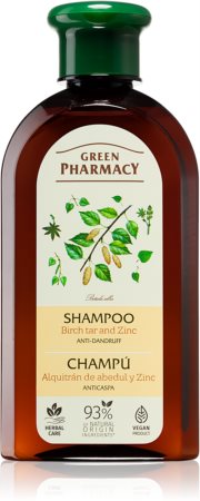 Green Pharmacy Birch Tar & Zinc shampoing antipelliculaire