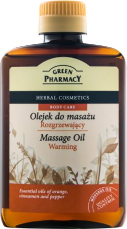 Green Pharmacy Body Care huile de massage chauffante