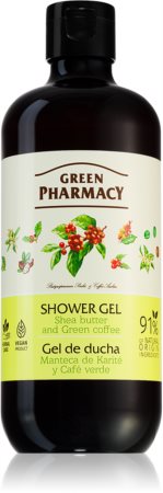 Green Pharmacy Body Care Shea Butter & Green Coffee gel de douche