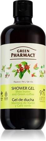 Green Pharmacy Body Care Shea Butter & Green Coffee gel doccia