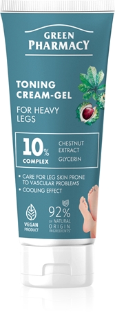 Green Pharmacy Foot Care Toning Foot Cream-Gel For Heavy Legs Foot Cream