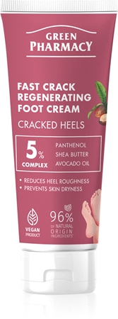 Green Pharmacy Foot Care Regenrating Fast Crack Foot Cream Restoring Cream for cracked feet