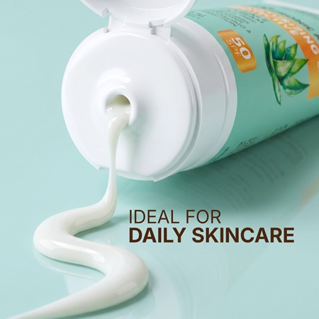 Green Pharmacy Aloe & Hyaluronic Acid lekki krem na dzień SPF 50