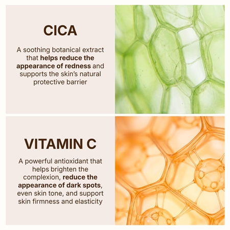 Green Pharmacy Cica + Vitamin C rozjaśniający krem na dzień SPF 50+