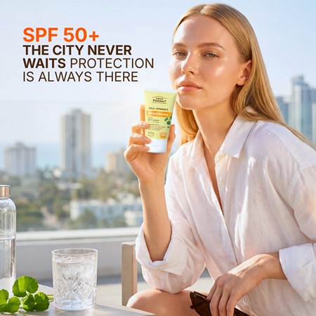 Green Pharmacy Cica + Vitamin C rozjaśniający krem na dzień SPF 50+