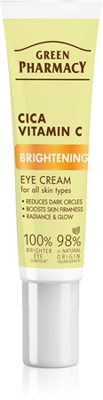 Green Pharmacy Cica + Vitamin C нежен очен крем