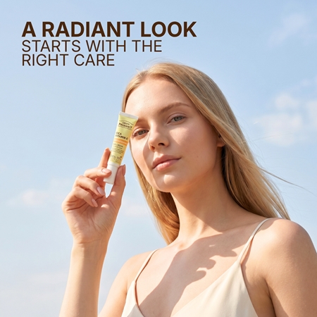 Green Pharmacy Cica + Vitamin C нежен очен крем