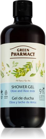 Green Pharmacy Body Care Olive & Rice Milk gel de douche nourrissant