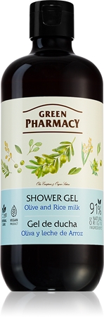 Green Pharmacy Body Care Olive & Rice Milk nährendes Duschgel