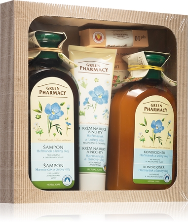 Green Pharmacy Herbal Care Gavesæt (Til farvet eller stribet hår)