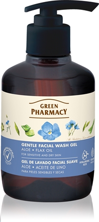 Green Pharmacy Aloe Wash Gel gel nettoyant doux peaux sensibles