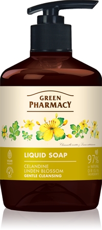 Green Pharmacy Celandine Hand Soap Liquid Soap