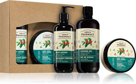 Green Pharmacy Green coffee & Ginger Oil SET poklon set