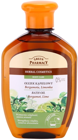 Green Pharmacy Body Care Bergamot & Lime olej do kúpeľa