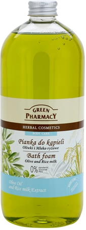 Green Pharmacy Body Care Olive & Rice Milk piana do kąpieli
