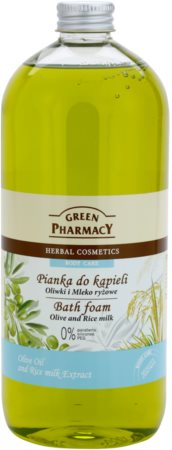 Green Pharmacy Body Care Olive & Rice Milk piana do kąpieli
