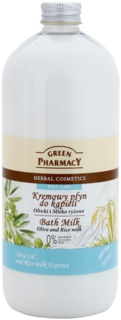 Green Pharmacy Body Care Olive & Rice Milk молочко для ванни