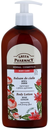 Green Pharmacy Rose & Ginger Body Lotion Herstellende Body Melk met Verstevigende Werking
