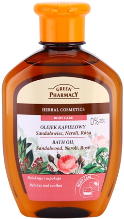 Green Pharmacy Body Care Sandalwood & Neroli & Rose óleo de banho
