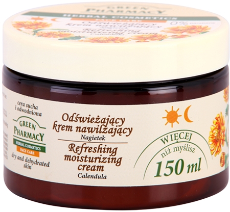 Green Pharmacy Face Care Calendula Opfriskende fugtgivende creme Til tør og dehydreret hud