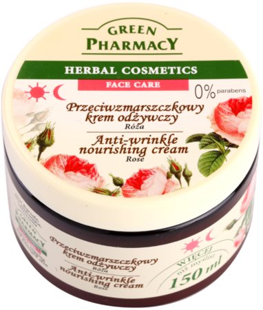 Green Pharmacy Face Care Rose nährende Anti-Falten Creme
