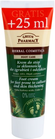 Green Pharmacy Foot Care crème pour les pieds sujets aux callosités et peau rugueuse