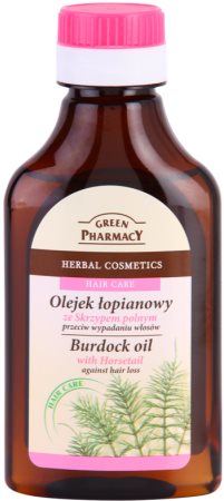 Green Pharmacy Hair Care Horsetail lopuchový olej proti padání vlasů