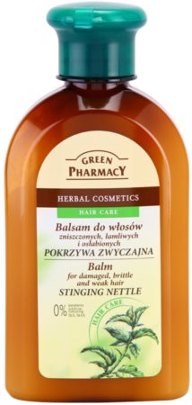 Green Pharmacy Hair Care Stinging Nettle balzam za poškodovane, lomljive in oslabljene lase