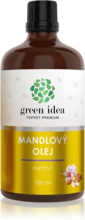 Green Idea  Topvet Premium Almond oil Sejas eļļa (aukstā spieduma)
