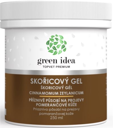 Green Idea  Massage gel Cinnamon Massaažigeel tselluliidi raviks