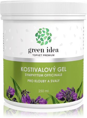 Green Idea Beinwell-Creme Massagegel für Muskeln und Gelenke