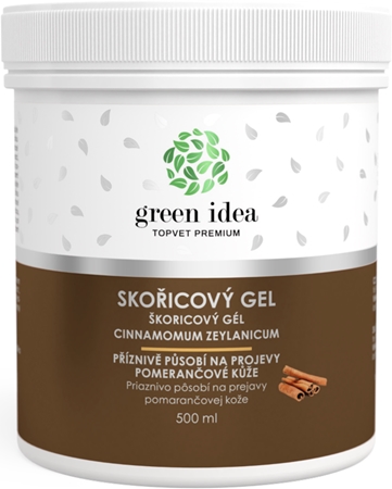Green Idea Skořicový gel żel do masażu