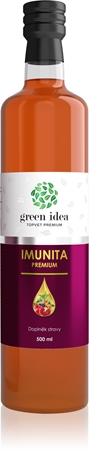 Green Idea Imunita Premium bylinný sirup pro podporu imunitního systému