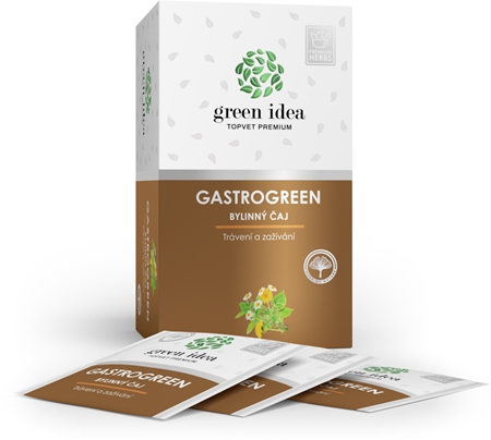Green Idea Gastrogreen bylinný čaj na podporu trávenia
