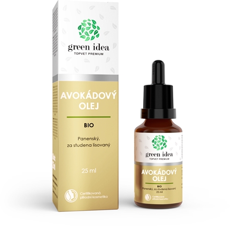 Green Idea Avokádový olej BIO bio avokádový olej