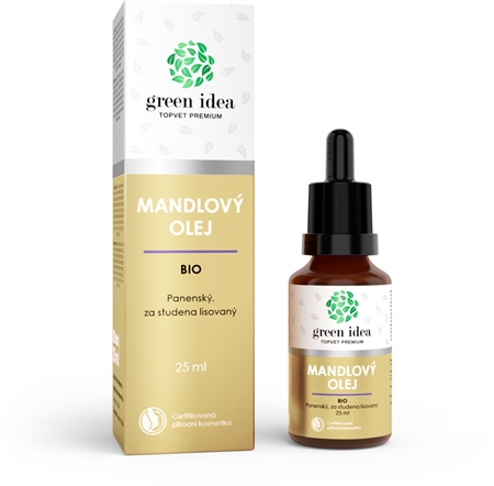 Green Idea Organic almond oil Amandel Olie koudgeperst