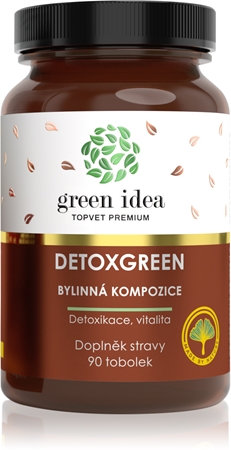 Green Idea Detoxgreen tobolky na podporu detoxikácie organizmu