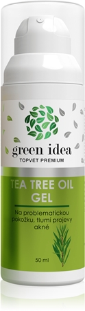 Green Idea Teebaumöl Gel für unreine Haut
