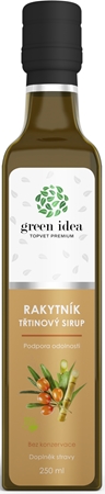 Green Idea Trstinový sirup - Rakytník bylinný sirup na podporu imunitného systému