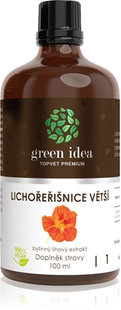 Green Idea Lichořeřišnice větší bylinný lihový extrakt pro posílení imunity