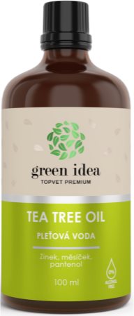 Green Idea  Tea Tree Oil tónico facial sem álcool