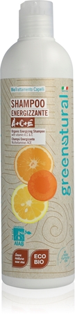 Greenatural Shampoo with Vitamins A, C, E jemný šampon s vitamíny A, C, E