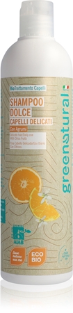Greenatural Shampoo Citrus Fruit champô para cabelos finos