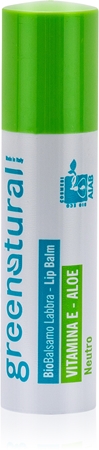 Greenatural Lip Balm balsamo labbra con vitamina E