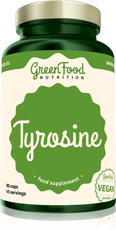 GreenFood Nutrition Tyrosine podpora správného fungování organismu pro duševní pohodu