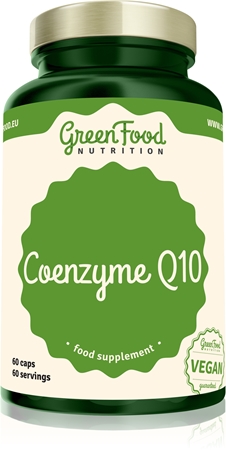 GreenFood Nutrition Coenzyme Q10 capsules pour le bon fonctionnement du cœur et des artères