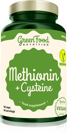GreenFood Nutrition Methionine + Cysteine Kapseln für schöne Haare, Haut und Nägel